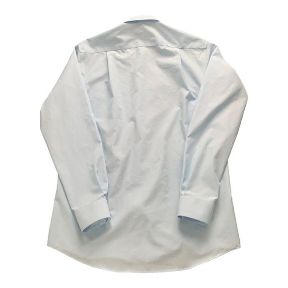 Mens Pronto Uomo Non Iron Light Blue Button Up Dress Shirt 16.5 36/37 - Picture 3 of 6